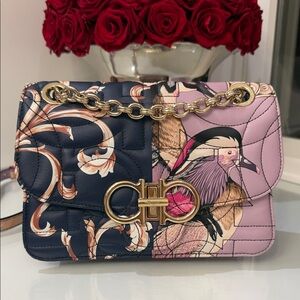 SALVATORE FERRAEGAMO Elegant Multicolor Designer Women's Bag